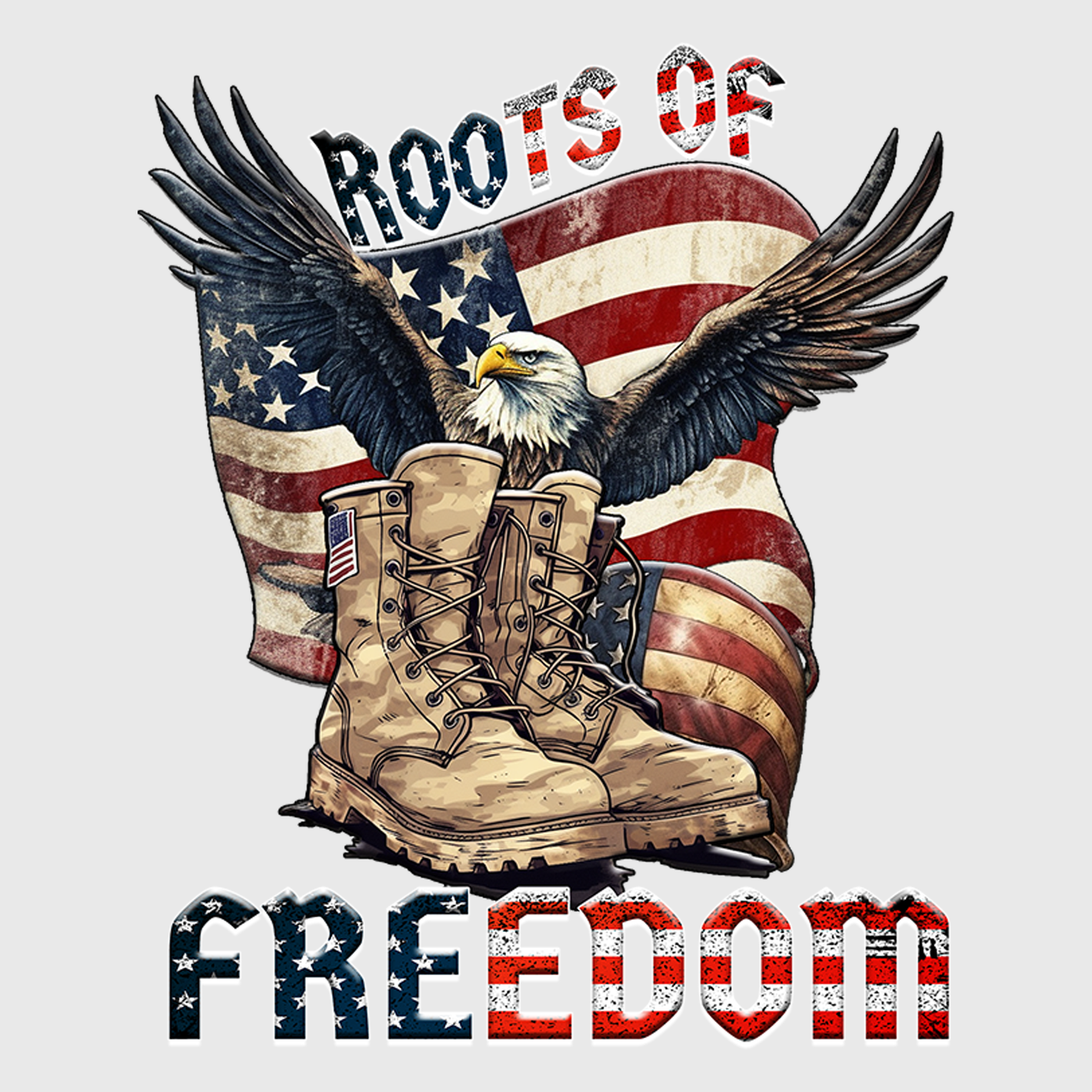 Roots of Freedom Boots Transfer