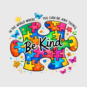 Kindness Puzzle Garden Transfer
