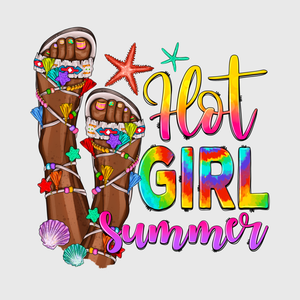 Hot Girl Summer Shells Transfer