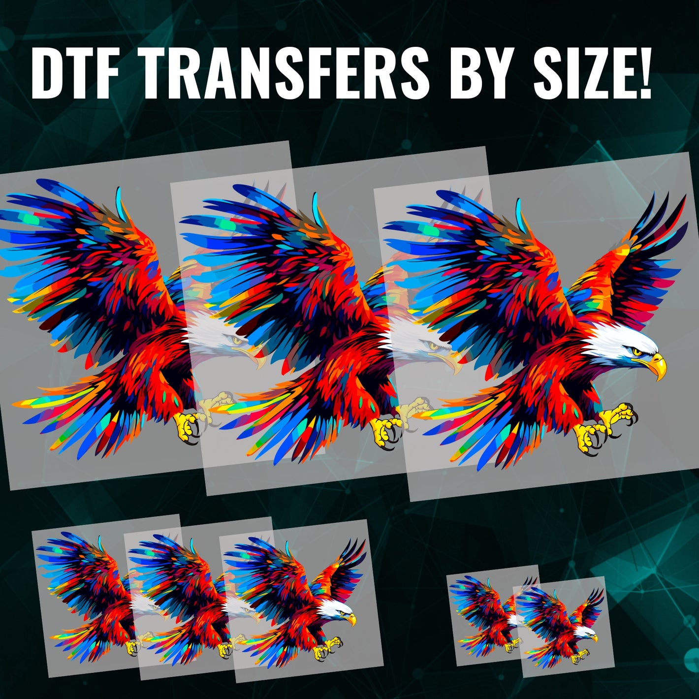 DTF Transfers By Size