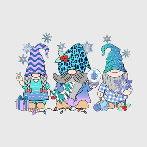 Christmas Gnomes Transfer