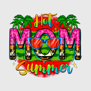 Hot Mom Summer Sunglasses Transfer