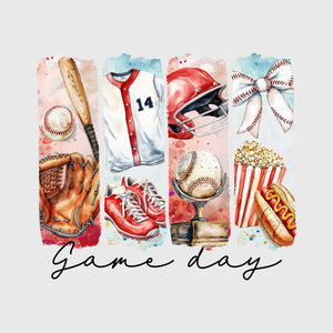 Vintage Game Day Essentials Transfer