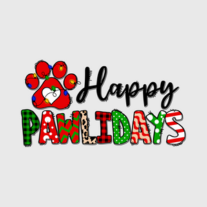 Happy Pawlidays Transfer