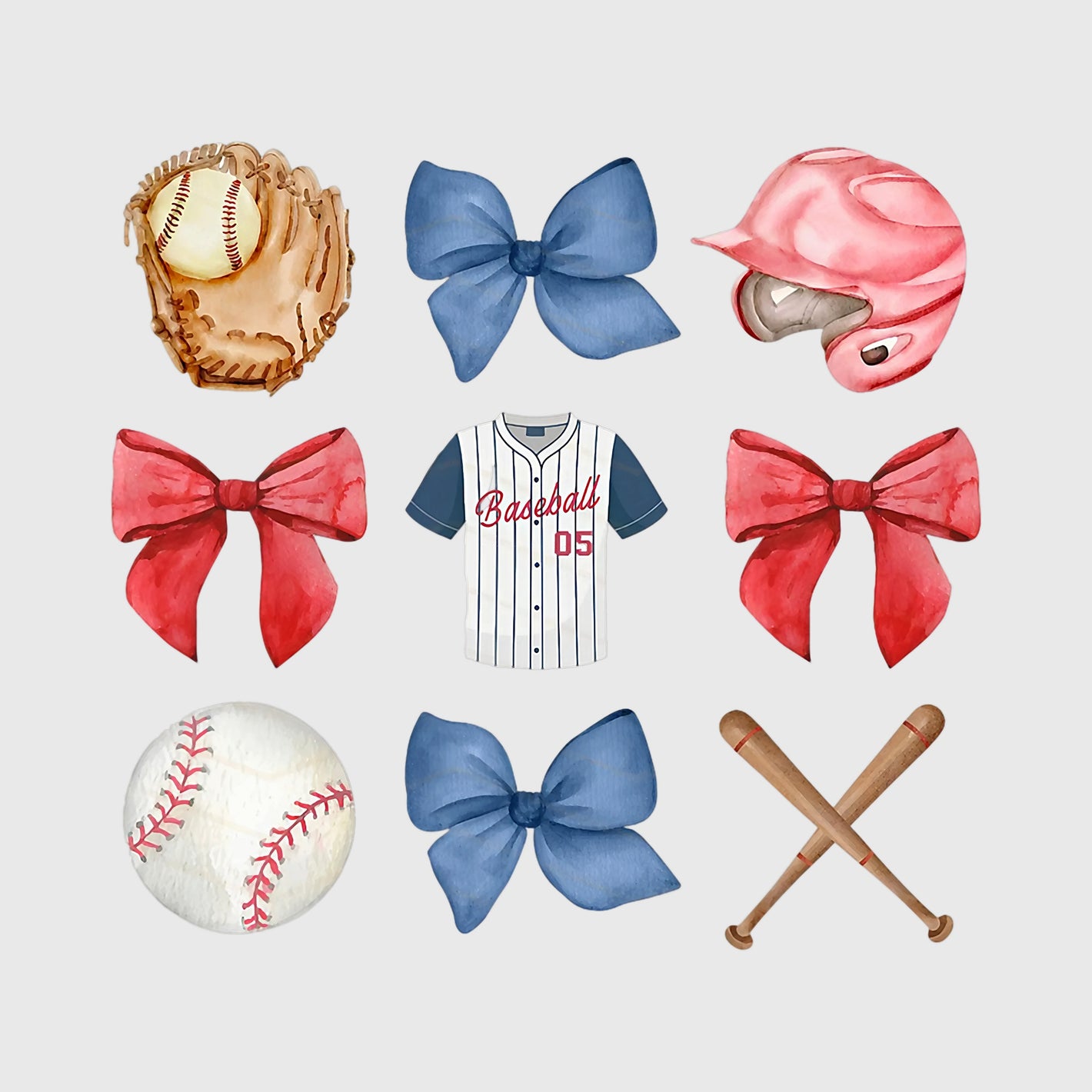 Soft Tones Dugout Set Transfer