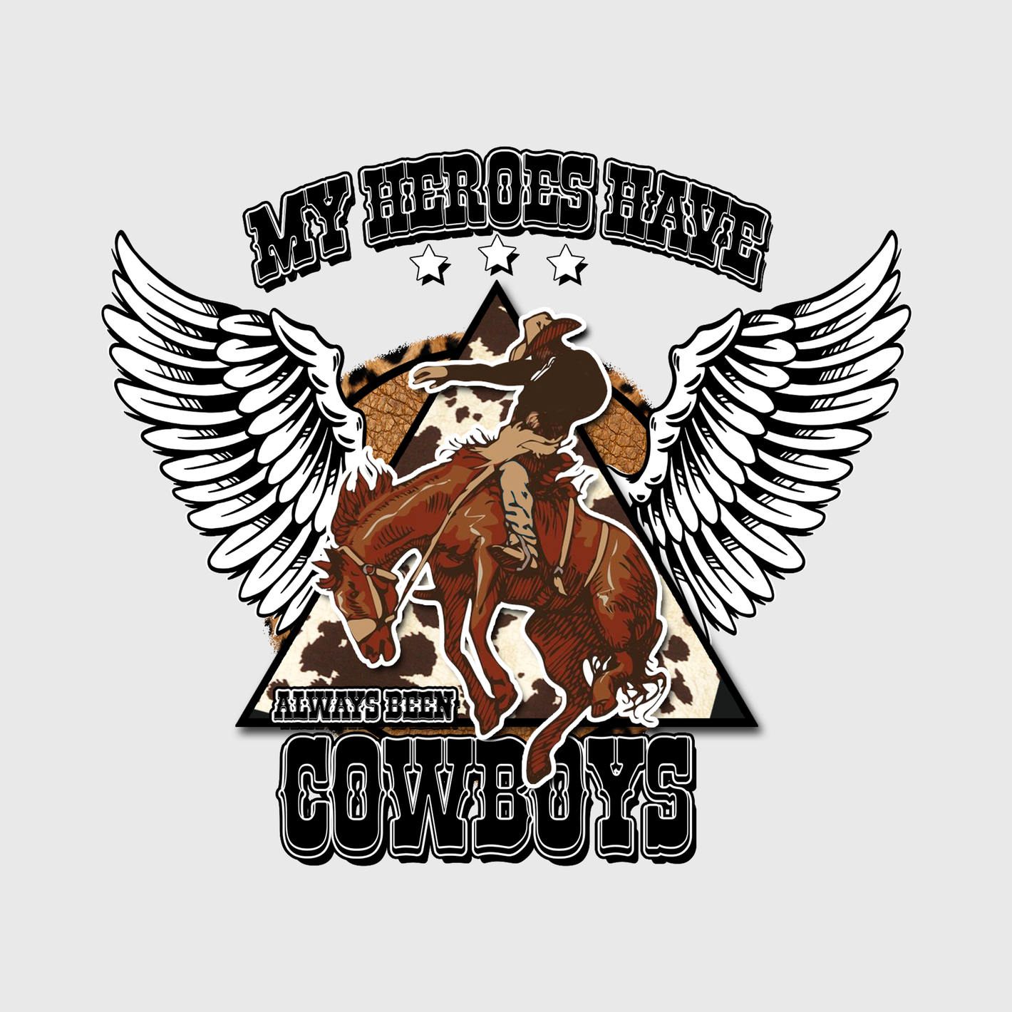 My Heroes Have Always Been Cowboys Transfer