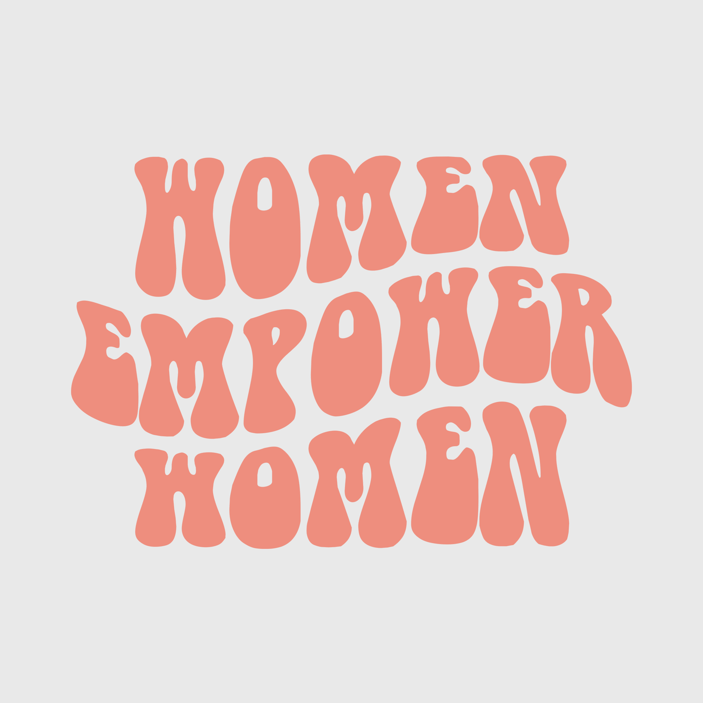 Women Empower Women Bold Transfer