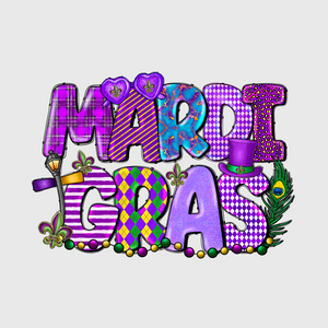 Mardi Gras Fun Transfer