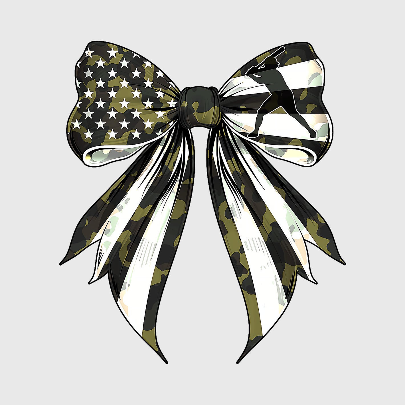 Patriotic Pitch Bow Transfer
