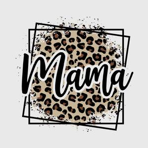 Leopard Print Mama Transfer