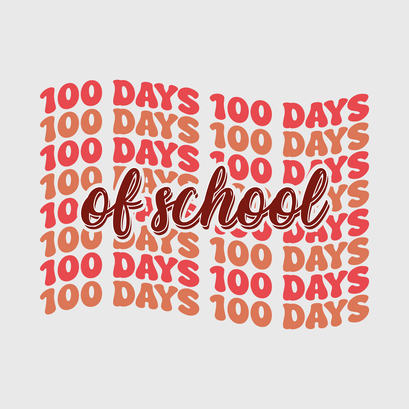 100th Day Of School Transfer