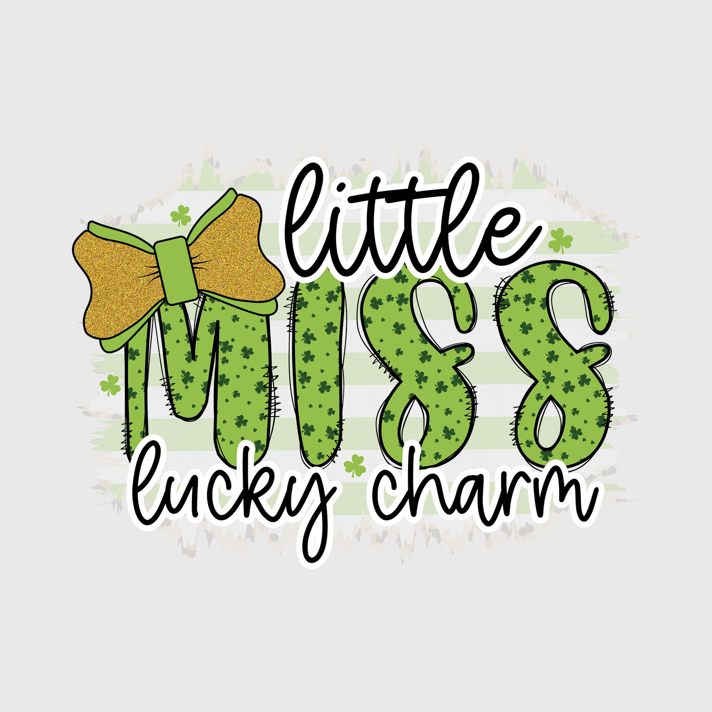 Little Miss Lucky Charm Transfer