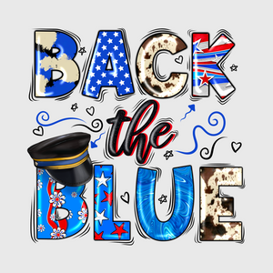 Back The Blue Transfer