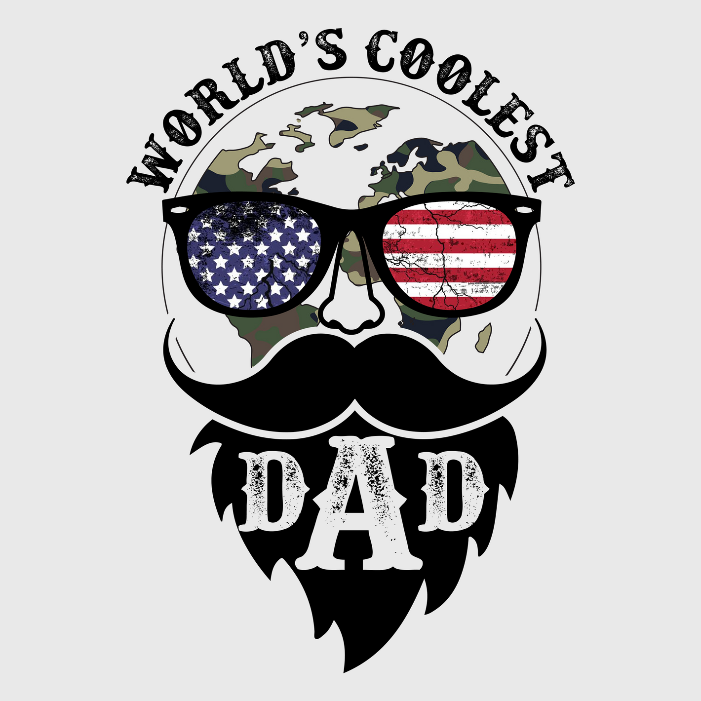 World’s Coolest Dad Transfer