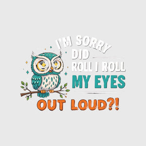 Owl Eye Roll Transfer