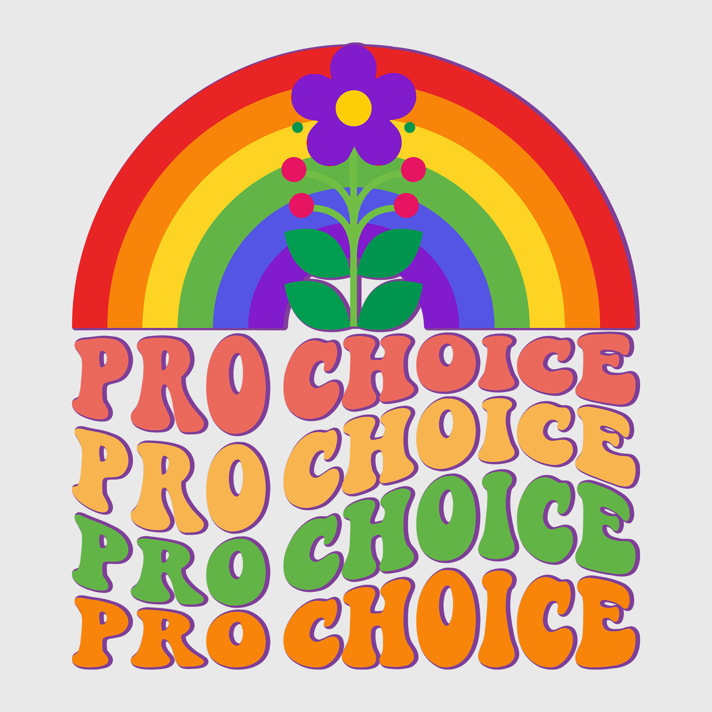 Pro-Choice Rainbow Transfer