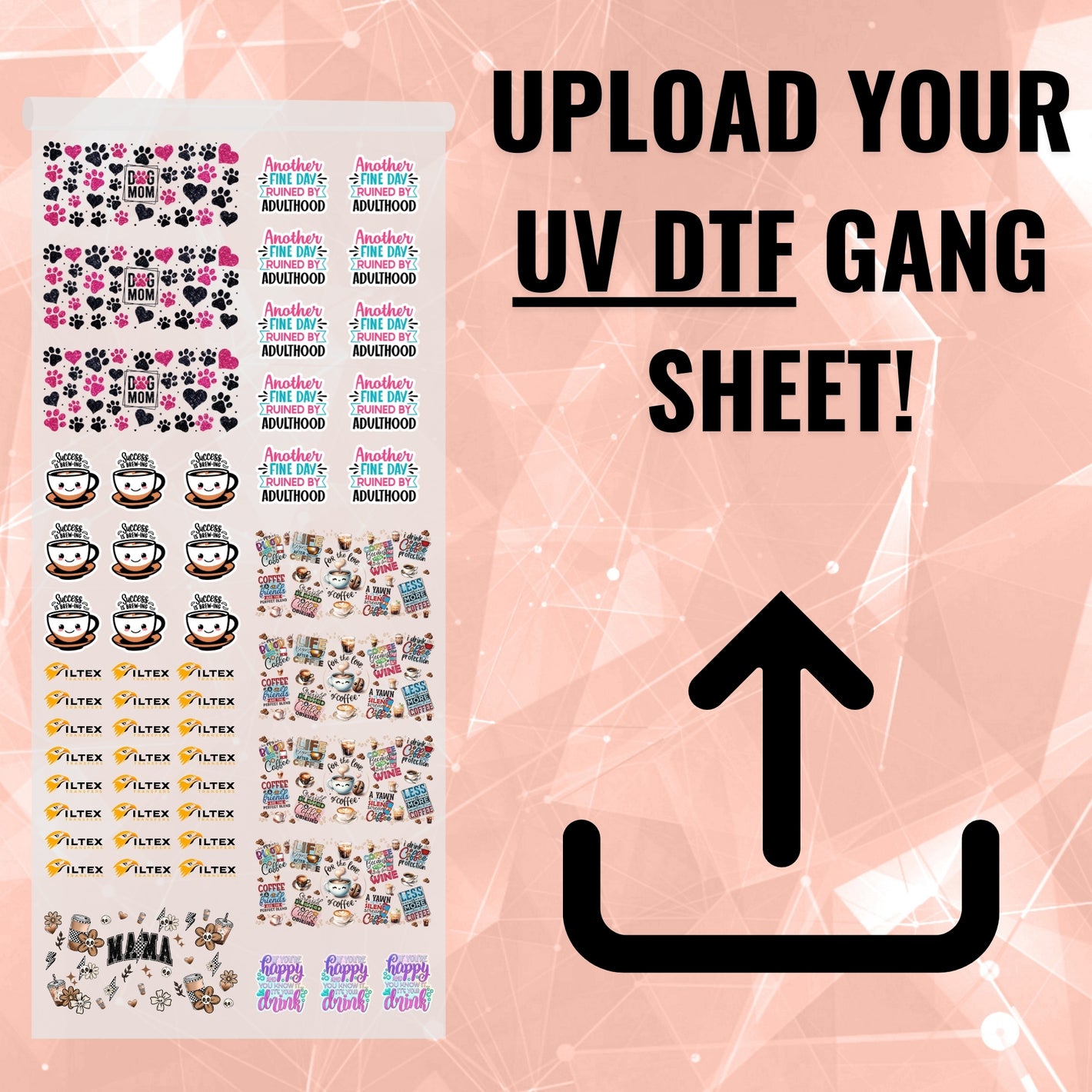 UV Stickers Gang Sheet Uploader