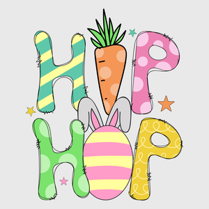 Hop Hop Hop Easter Transfer