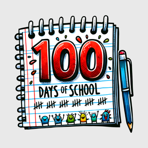 100 Days Of School Transfer