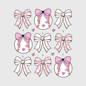 Sweetheart Diamond Bow Set Transfer