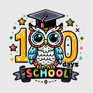 100 Days Of School Owl Transfer