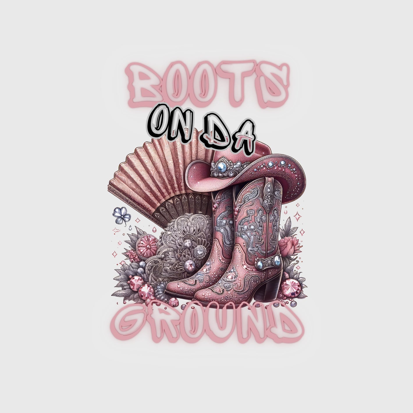 Boots Babe Bold Transfer