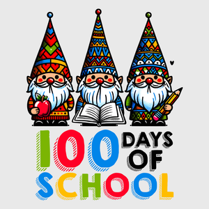 100 Days Of School Gnome Transfer