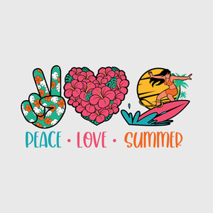 Peace Love Summer Transfer