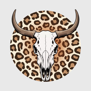 Leopard Ranch Skull Transfer