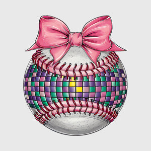 Disco Diamond Bow Transfer