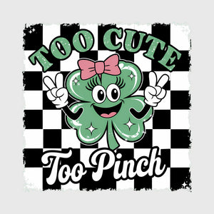 Clover Cutie Checkered Transfer