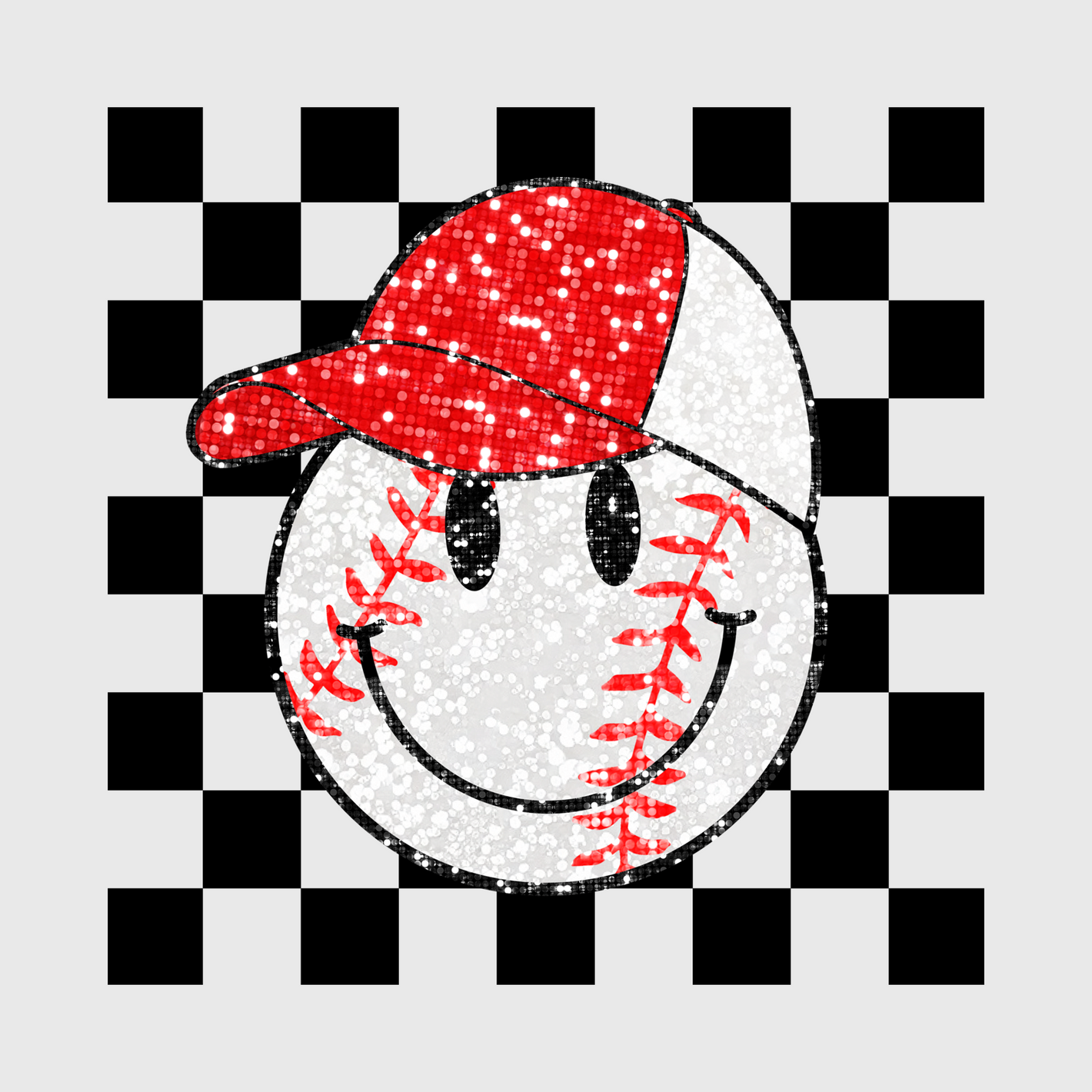 Checkered Baseball Cap Character Transfer