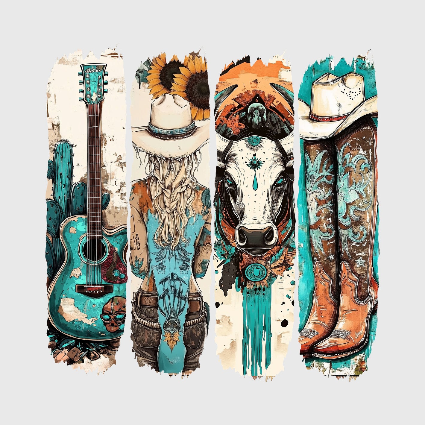 Western Collage Spirit Transfer