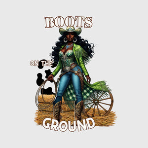 Boots Barrel Babe Transfer