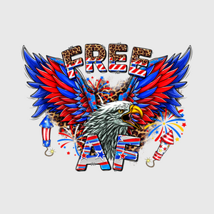 Free Like an Eagle Patriotic Transfer