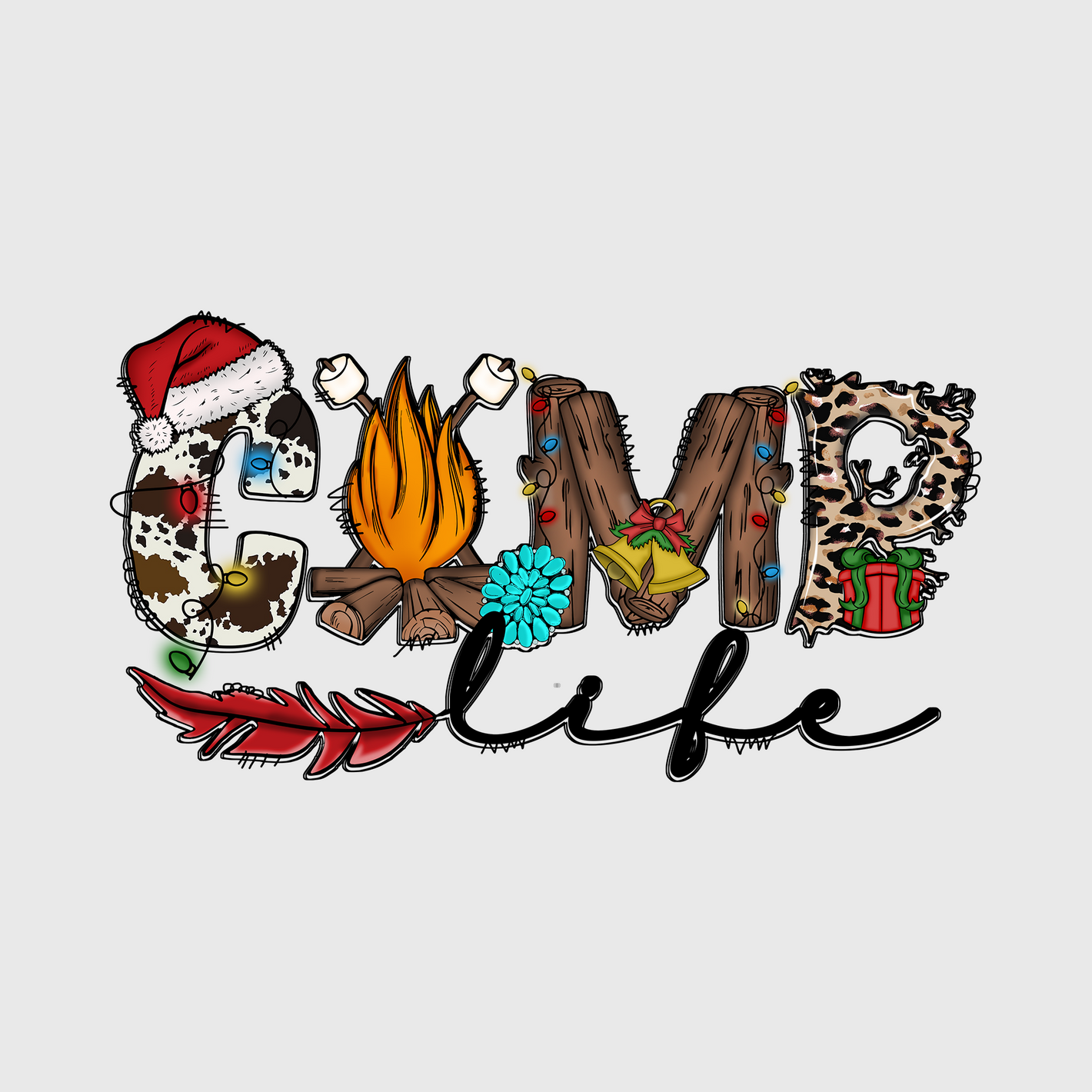 Campfire Life Christmas Transfer