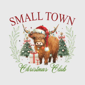 Small Town Christmas Club Transfer