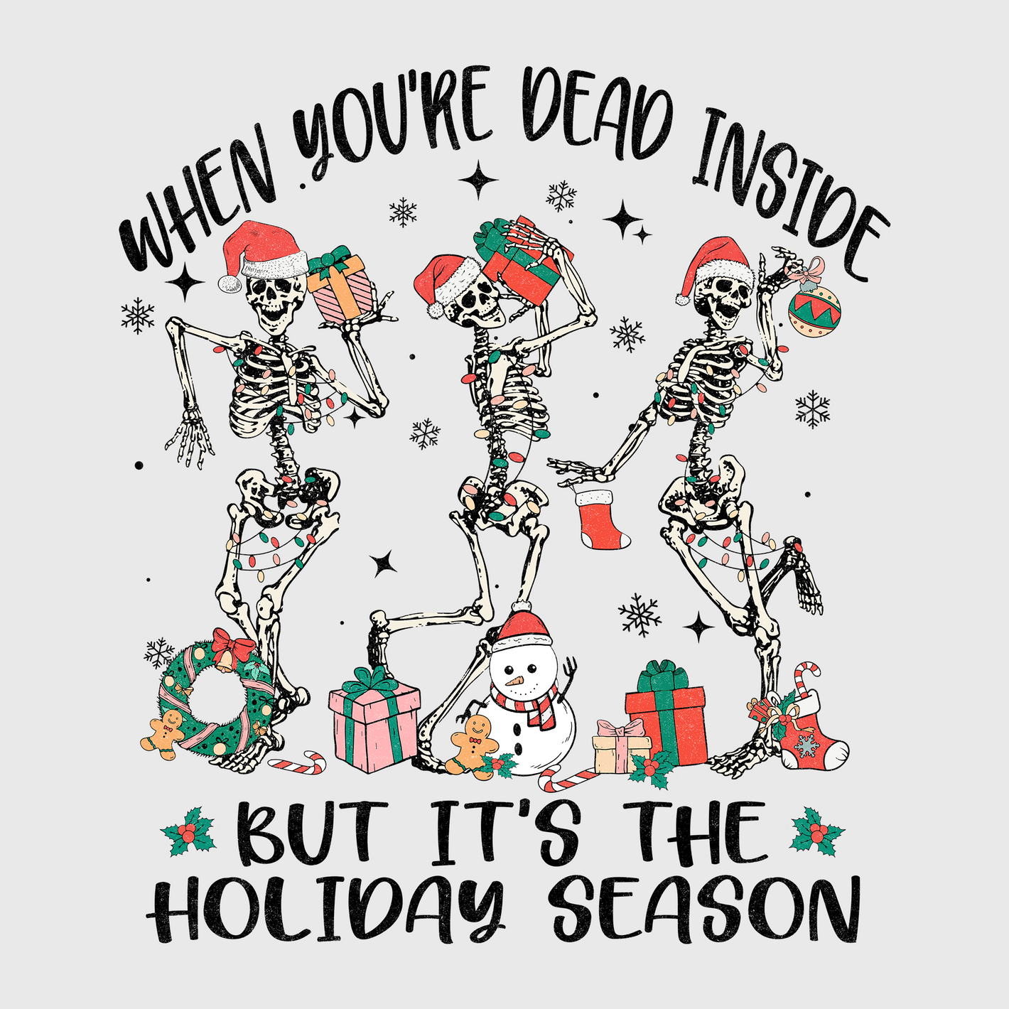 When You’re Dead Inside But It’s the Holiday Season Transfer