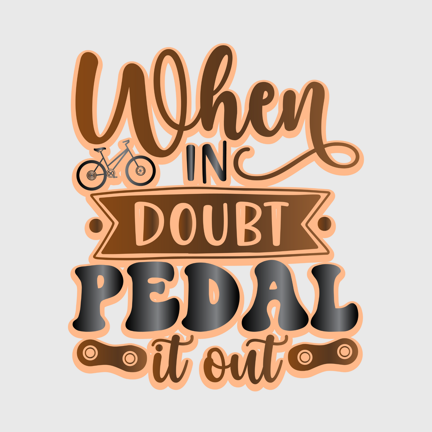 When in Doubt, Pedal Transfer