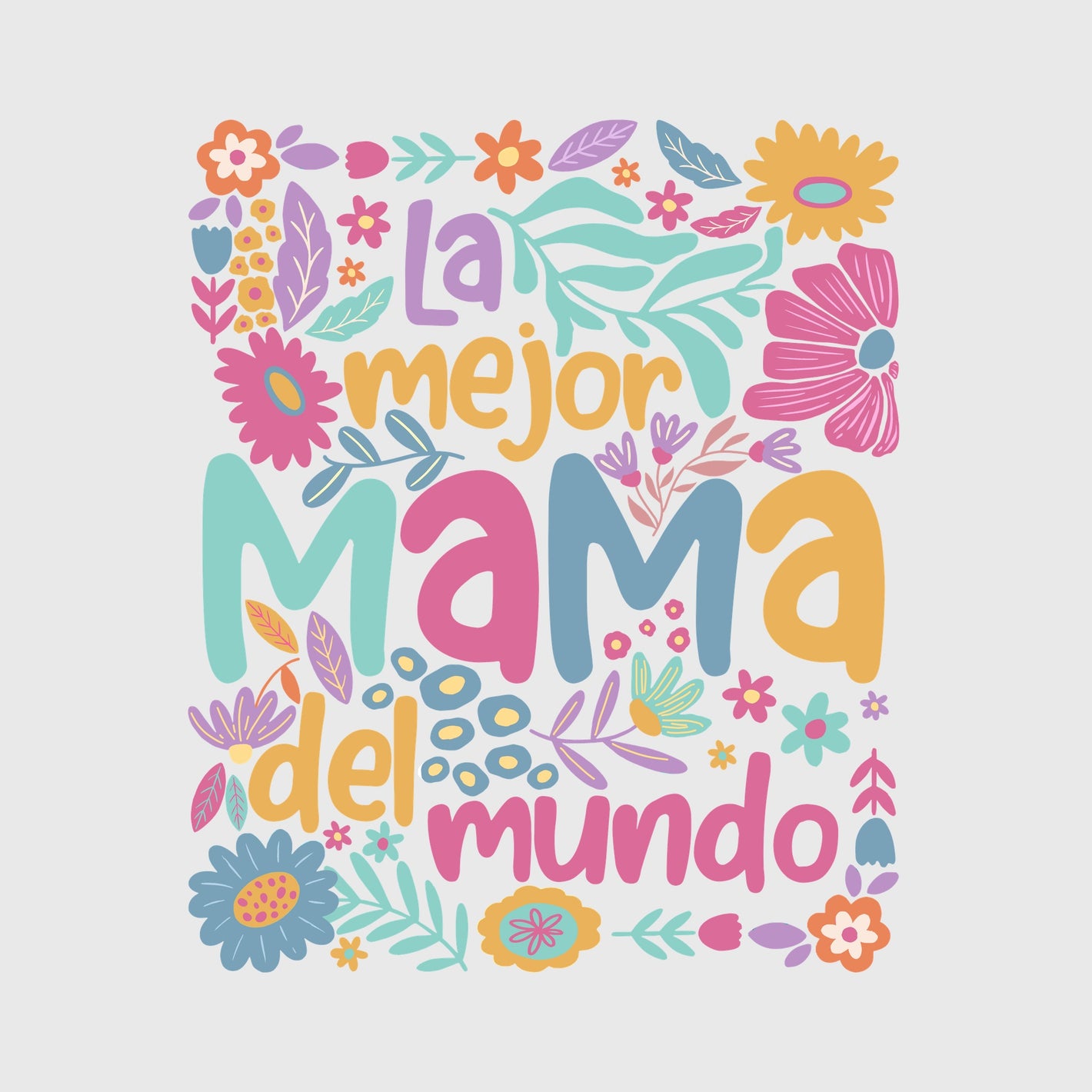 Mejor Mama Del Mundo Transfer