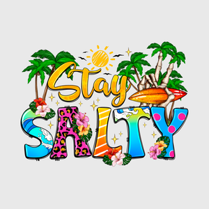 Stay Salty Coastal Fun Transfer