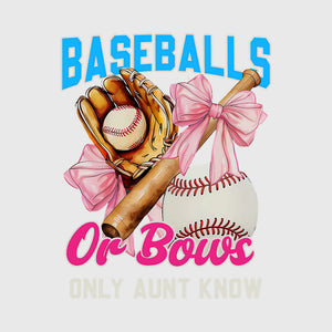 Pink Bows And Bases Transfer