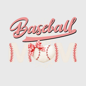 Blush Script Baseball Transfer