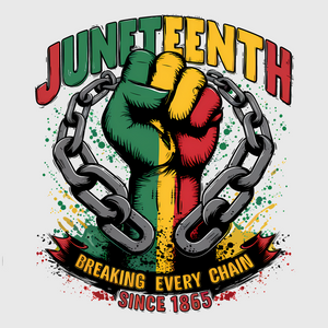 Juneteenth Freedom Fist Eye Transfer