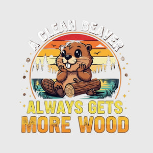Beaver Wood Winner Transfer