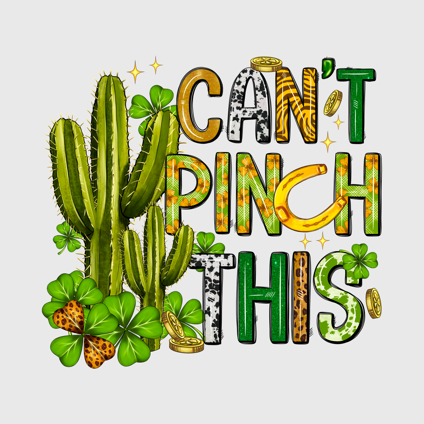 Can’t Pinch This Cactus Transfer