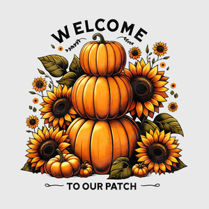 Welcome Pumpkin Stack Transfer