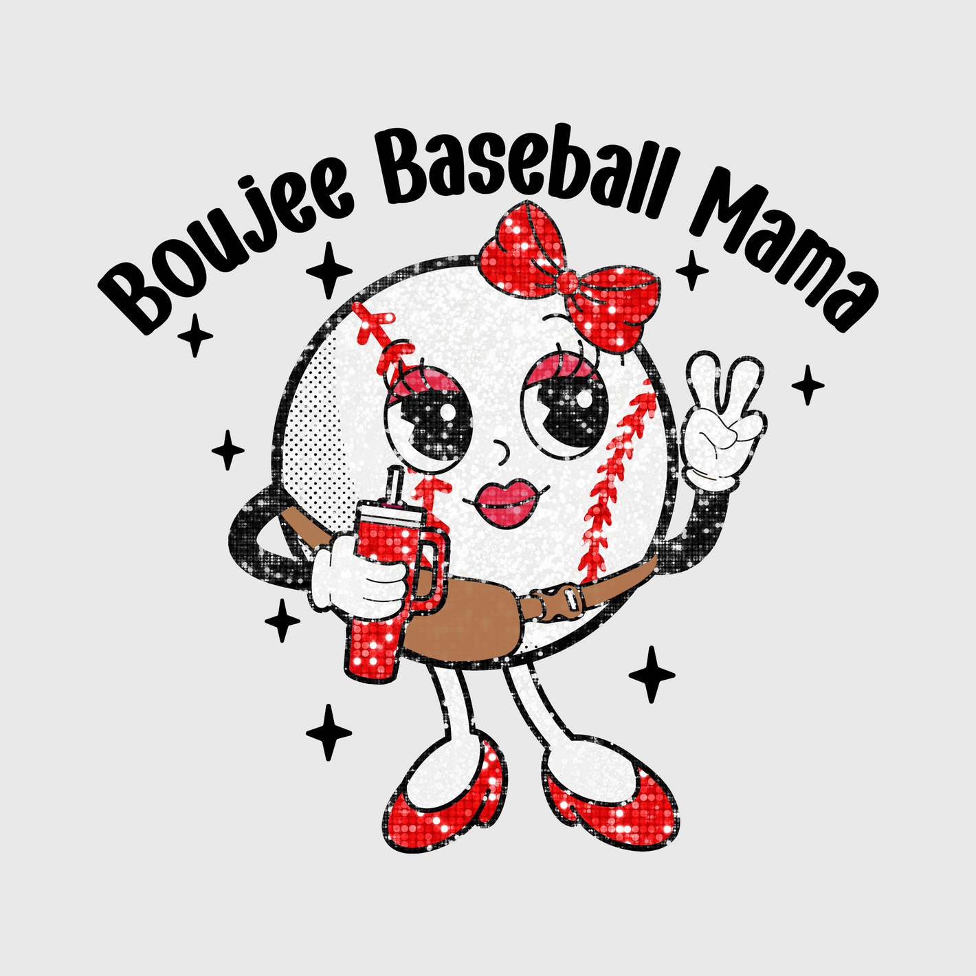 Boujee Baseball Mama Transfer