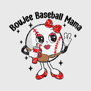 Boujee Baseball Mama Transfer