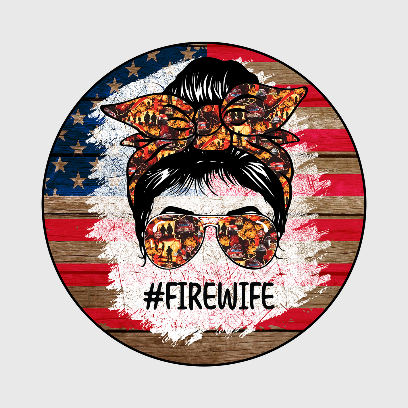 #FireWife Bold Design Transfer